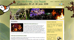 Desktop Screenshot of festival-corbeyrier.ch
